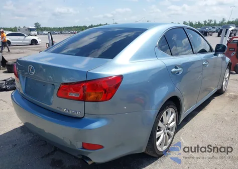 2006 Lexus Is 250 из США, поврежденный, VIN JTHCK262762005185